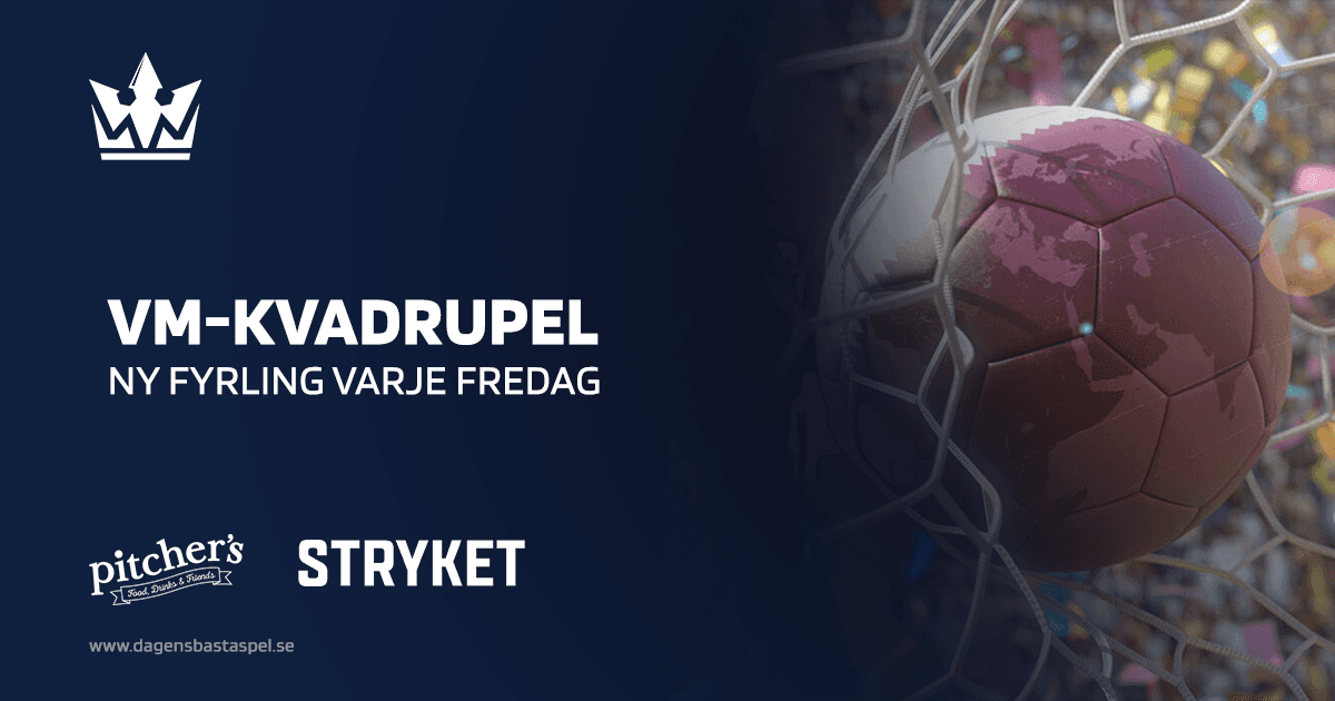 Strykets VM-kvadrupel i samarbete med Pitchers