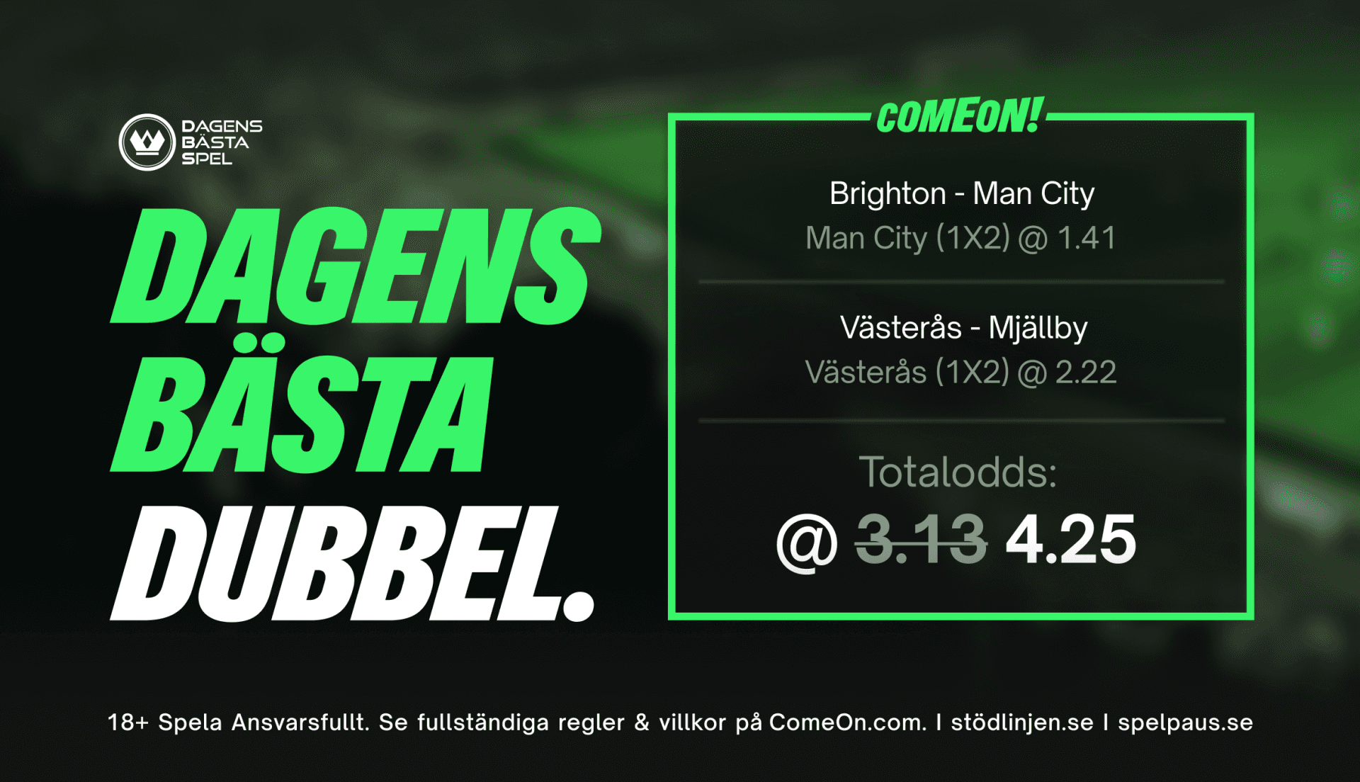 Dagens Dubbel 25 April
