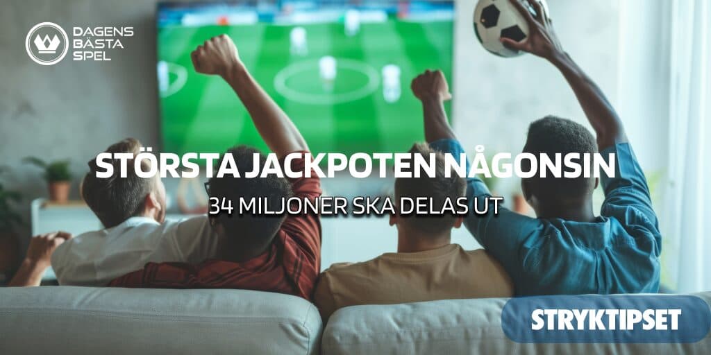 På lördag smäller det - största jackpoten någonsin!