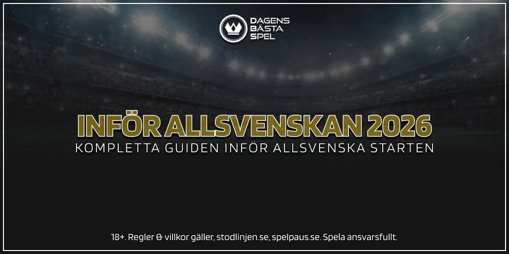 Allsvenskan 2026 – Odds, favoriter och allt du behöver veta inför säsongen