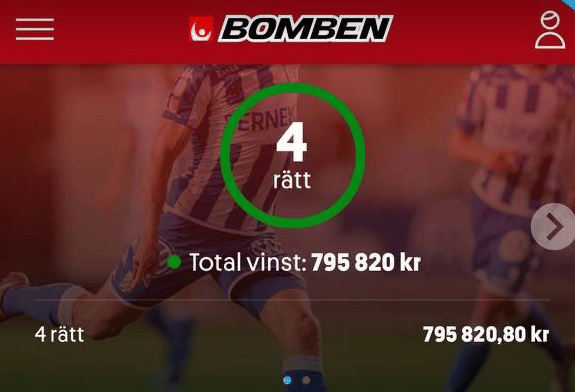 Andelsspel på Bomben