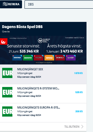 Hitta ombudet hos Svenska Spel