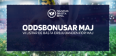 Bästa oddsbonusarna i maj 2023