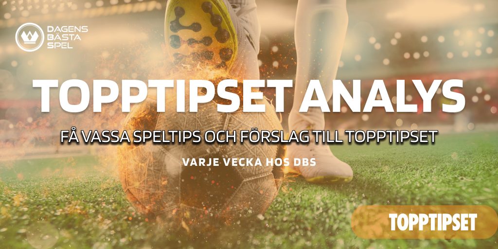 Topptipset analys